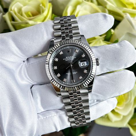 rolex date just 41 mm acciaio e overose|rolex datejust 41 white gold.